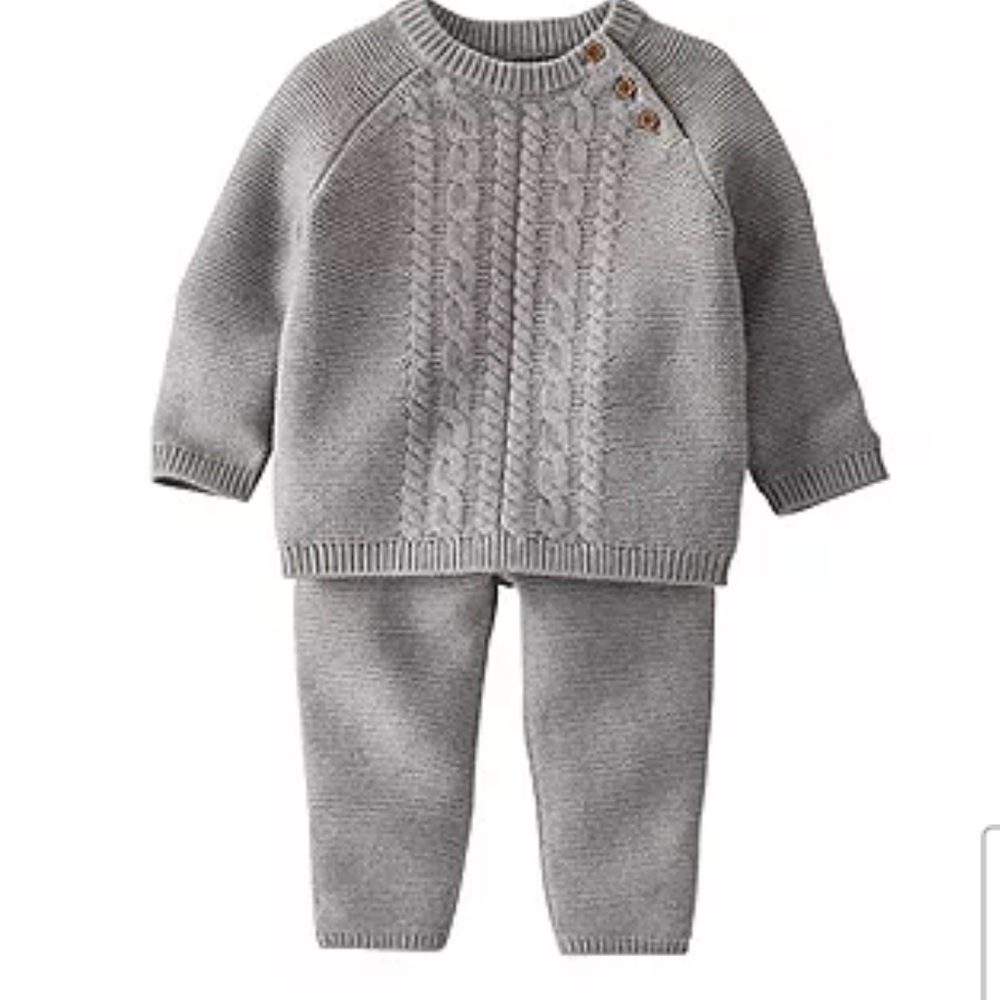 Unisex carters little planet organic cotton sweater set 24months